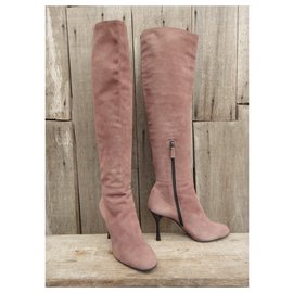 Gucci-bottes Gucci p 38,5-Rose