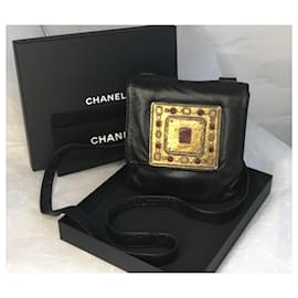 Chanel-Einzigartige Sammlertasche-Schwarz