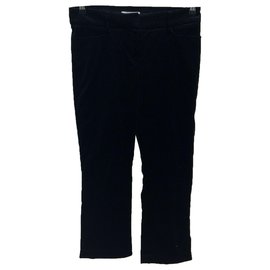 Cacharel-Cacharel evening velvet pants-Black