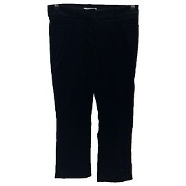 Pantaloni da sera in velluto Cacharel Nero