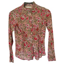 Autre Marque-Camicia floreale di cose belle 36-Rosa