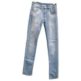 Twin Set-Jeans Twin Set T26-Azul claro