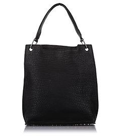 Sac cabas en cuir noir Darcy Alexander Wang Noir