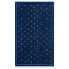 Louis Vuitton-Toalha de praia LV nova-Azul