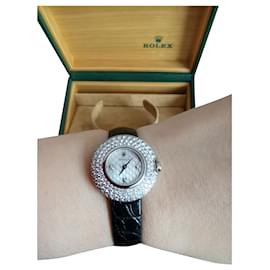 Rolex-Reloj de señora Rolex cellini-Plata
