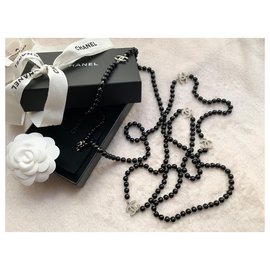 Chanel-Iconica collana lunga CC Le 5-Nero