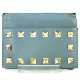 Valentino Garavani Geldbörse Hellblau