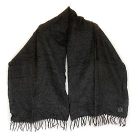 Loewe Schal Schwarz