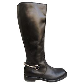 Gucci p riding boots 38,5 Black