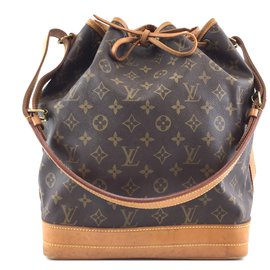 Louis Vuitton-Toile Monogram Louis Vuitton Noe GM-Marron