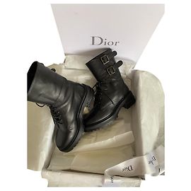 Christian Dior Ankle Boots Black
