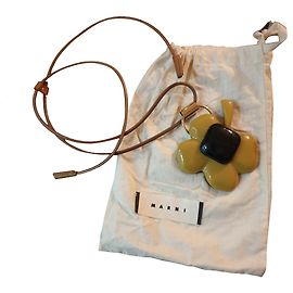 Marni collana quadrifoglio Multicolore
