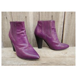Dolce & Gabbana-Dolce & Gabbana p ankle boots 367,5-Purple