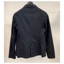Prada-Navy blu cotton jacket-Navy blue