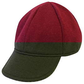 Fendi-Hats-Dark red