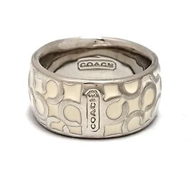 Coach Ring Prata