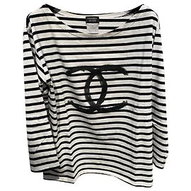 Chanel uniforme Preto Branco