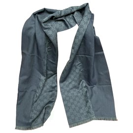 Gucci sciarpa Verde Blu navy