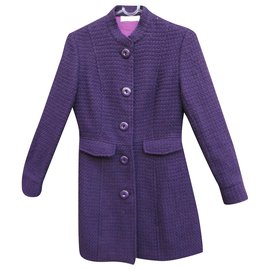 Chloé-Chloé t coat 38-Purple