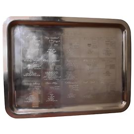 Christofle's Cocktail tray Silvery