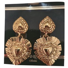 Yves Saint Laurent-Earrings-Golden