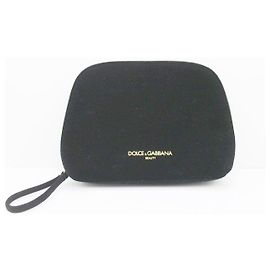 Dolce & Gabbana Clutch Tasche Schwarz