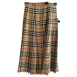 Saia de Kilt Tartan Burberry "VINTAGE" Check Outro