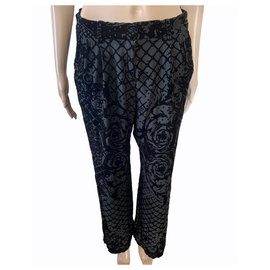 Balmain pour H&M Pantaloni, ghette Nero