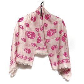 Alexander Mcqueen-Alexander McQueen Scarf-Pink