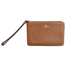 Pochette Coach Marron