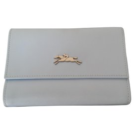Longchamp Compact wallet Light blue