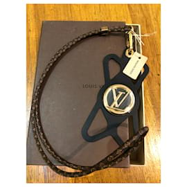 Louis Vuitton-Amuletos telefonicos-Castaño