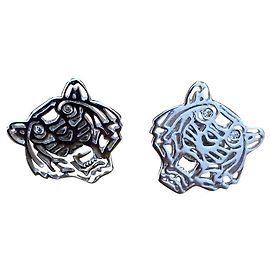 Kenzo Aretes Plata