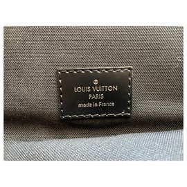 Louis Vuitton-Christopher PM Damier Graphite-Preto,Cinza antracite