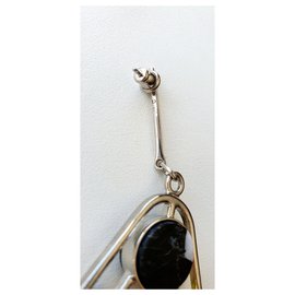 Dior-Earrings-Silver hardware