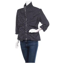 Joseph Ribkoff Tupfenjacke Blau Weiß Blau