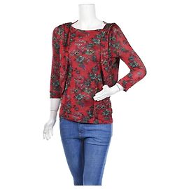 Blouse fleurie Free People Multicolore