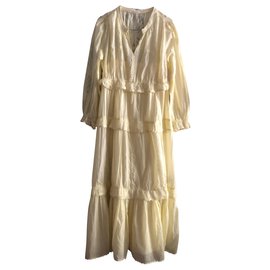 Isabel Marant Vestidos Amarillo