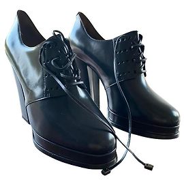 Giorgio Armani Richelieu (heeled derbies) Dark blue