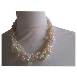Autre Marque-Necklaces-Pink