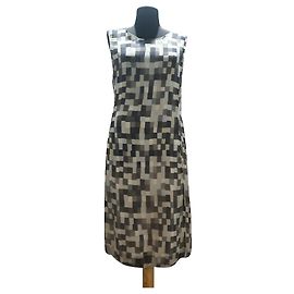 Abito in seta Hugo Boss Multicolore