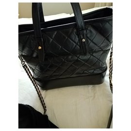 Chanel-gabrielle tote-Black
