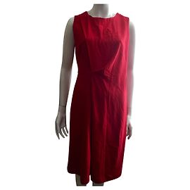 Barbour Leathen Summer Tartan dress Red