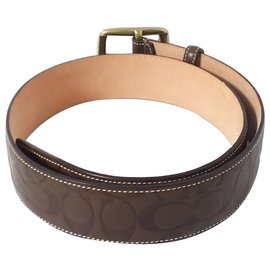 Coach-Coach Belt-Brown