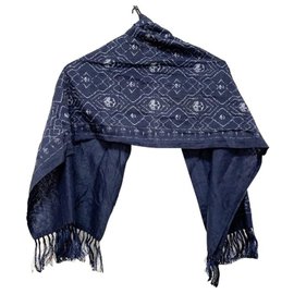 Alexander Mcqueen-Alexander McQueen Scarf-Blue