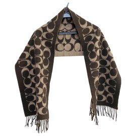 Coach Scarf Marrom