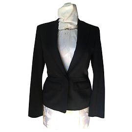 Gucci Wool Skirt Suit Black Black