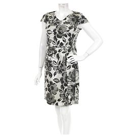 Vestido multicolor Baum und Pferdgarten de lurex Multicolor