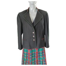 Basler Black Viscose Jacket Black