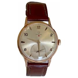 Omega-OMEGA caliber 30T2 Rare Red Star-Golden